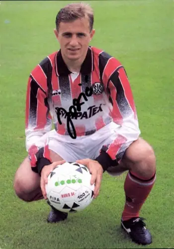 Autogrammkarte Fußballer Ivica Josic, SG Wattenscheid 09, Autogramm