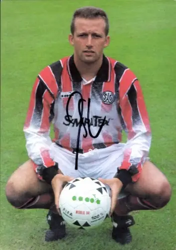 Autogrammkarte Fußballer Hans Werner Moser, SG Wattenscheid 09, Autogramm