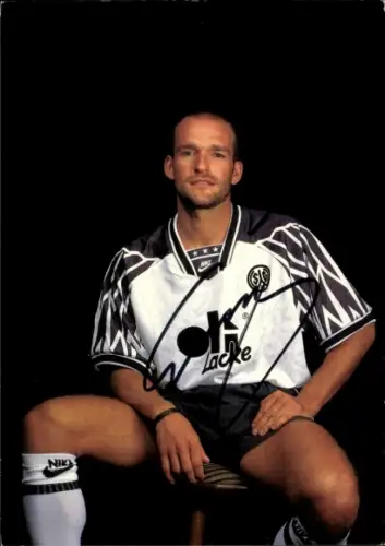 Autogrammkarte Fußballer Stefan Emmerling, SG Wattenscheid 09, Autogramm