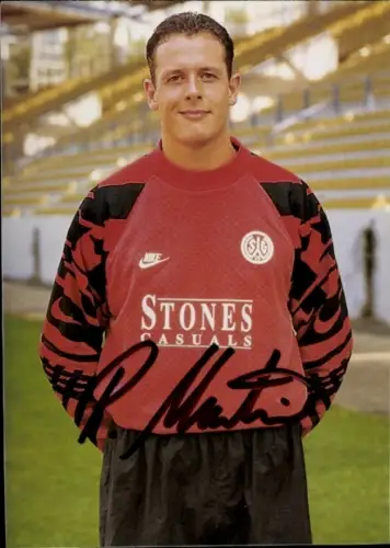 Autogrammkarte Fußballer Peter Martin, SG Wattenscheid 09, Autogramm