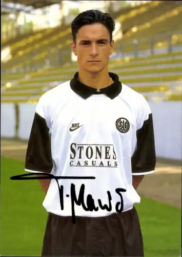 Autogrammkarte Fußballer Tomislav Maric, SG Wattenscheid 09, Autogramm
