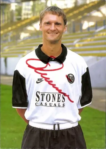 Autogrammkarte Fußballer Hans Jürgen Brunner, SG Wattenscheid 09, Autogramm