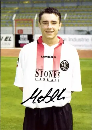 Autogrammkarte Fußballer Arthur Matlik, SG Wattenscheid 09, Autogramm