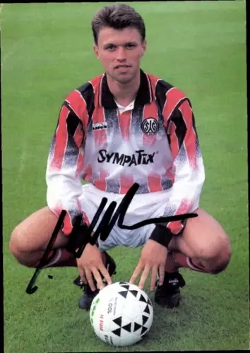 Autogrammkarte Fußballer Carsten Wolters, SG Wattenscheid 09, Autogramm