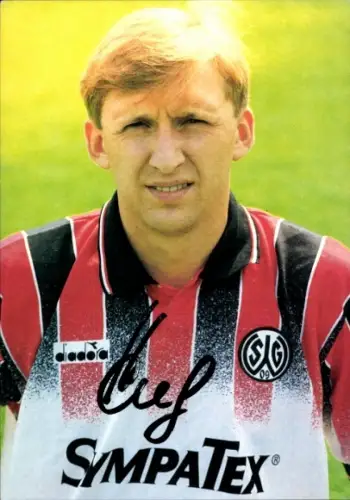 Autogrammkarte Fußballer Andrei Sidelnikov, SG Wattenscheid 09, Autogramm