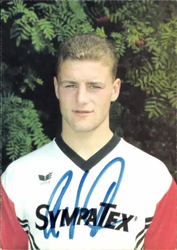 Autogrammkarte Fußballer Robert Trenner, SG Wattenscheid 09, Autogramm