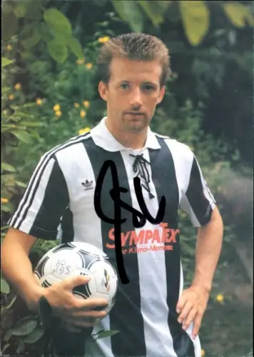 Autogrammkarte Fußballer Hans Werner Moser, SG Wattenscheid 09, Autogramm