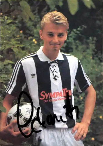 Autogrammkarte Fußballer Werner Schmitz, SG Wattenscheid 09, Autogramm