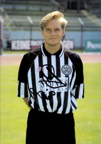 Autogrammkarte Fußballer Mario Plechaty, SG Wattenscheid 09, Autogramm