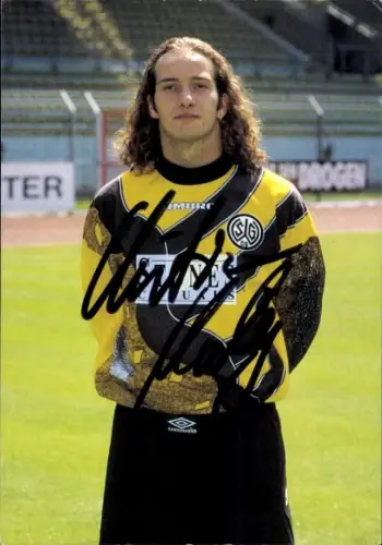 Autogrammkarte Fußballer Christian Maly, SG Wattenscheid 09, Autogramm