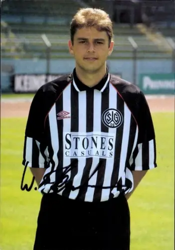 Autogrammkarte Fußballer Werner Kempkens, SG Wattenscheid 09, Autogramm