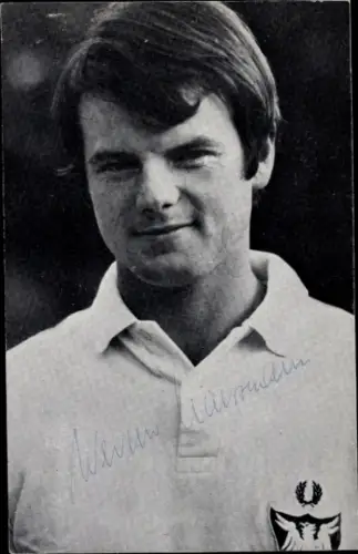 Foto Sportler Werner Hausmann, Autogramm