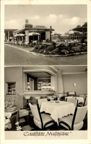 Ak Hansestadt Bremen, Gaststätte Muschelbar, Otto Mücke, Neuenlanderstraße, Kirchweg, Shell-Station