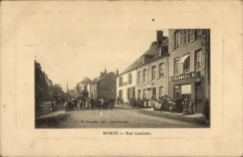 Ak Mohon Morbihan, Rue Gambetta, Apotheke