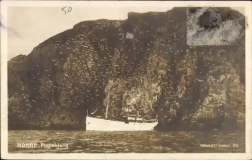 Ak Fuglebjerg Norwegen, Dampfer