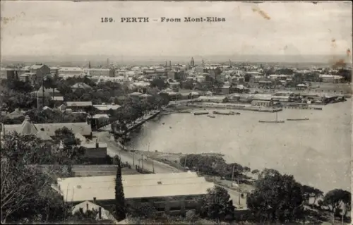 Ak Perth Schottland, Mont-Elisa, Gesamtansicht