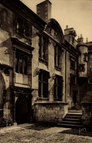 Ak Bourges Cher, Hôtel Lallemant, Fassade,  Cher
