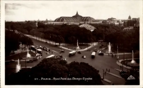 Ak Paris VIII, Rond-Point des Champs-Elysées