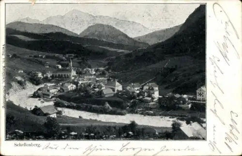 Ak Schellenberg Marktschellenberg Markt Schellenberg in Oberbayern, Gesamtansicht