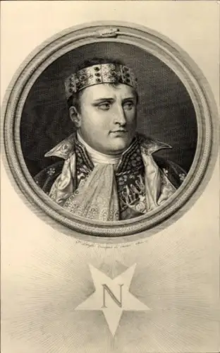 Ak Kaiser Napoléon Bonaparte, Portrait
