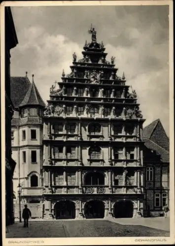 Ak Braunschweig in Niedersachsen, Gewandhaus