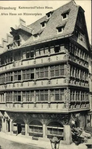 10 alte Ak Strassburg Strasbourg Elsass Bas Rhin, diverse Ansichten