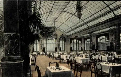 Ak Reichenbrand Chemnitz in Sachsen, Restaurant Pelzmühle, Innenansicht