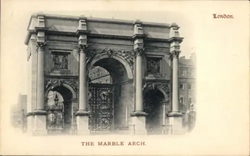 Ak City of Westminster London England, Marble Arch,   Architektur, keine Personen, keine Hakenkre