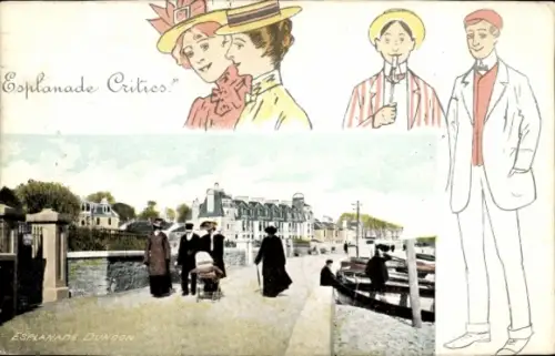 Ak Dunoon Schottland, Esplanade