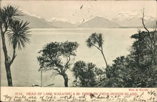 PC Saint Lucia British West Indies Caribbean, Head of Lake Wakatipu