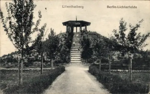 Ak Berlin Steglitz Lichterfelde, Lilienthaler Berg
