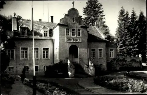 Ak Königstein an der Elbe Sächsische Schweiz, Ferienheim Ernst König, VEB Pumpenwerke Halle/Salle