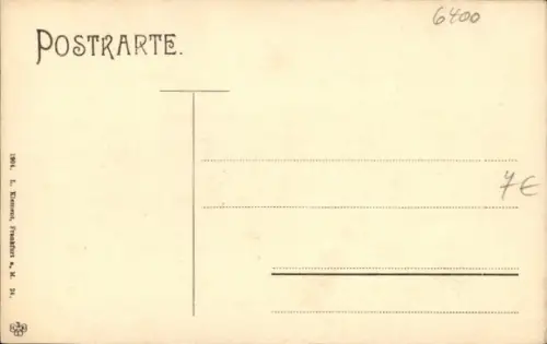 Ak Fulda in Hessen, Michaeliskirche, bischöfliches Palais