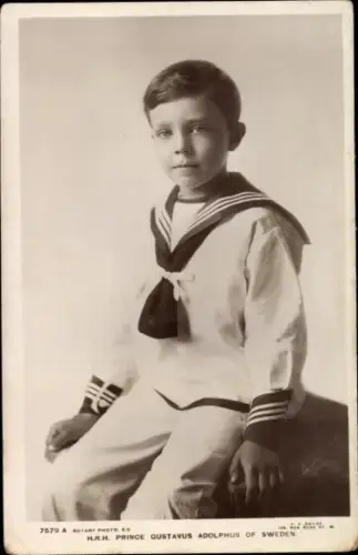 Ak Prinz Gustav Adolf