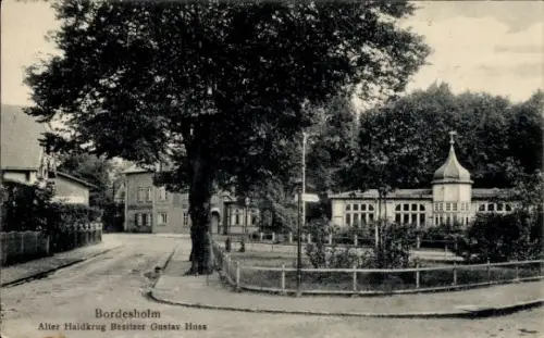 Ak Bordesholm in Holstein, Alter Haidkrug, Inh. Gustav Huss