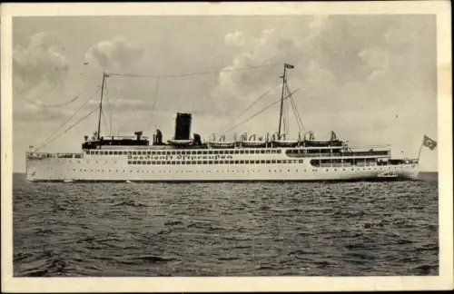 Ak Motorschnellschiff Preußen, Seedienst Ostpreußen