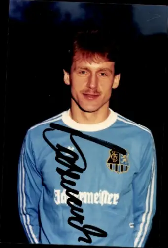 Autogrammkarte 1. FC Saarbrücken, Portrait, Autogramm