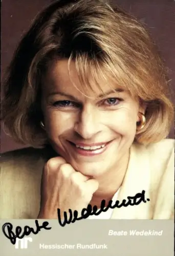 Foto Journalistin Beate Wedekind, Hessischer Rundfunk
