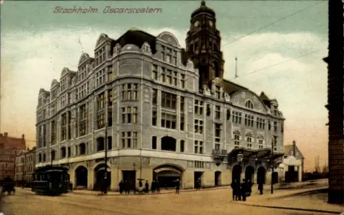 Ak Stockholm Schweden, Oscarsteatern