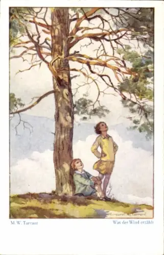 Künstler Ak Tarrant, Margaret W., Was der Wind erzählt