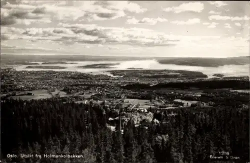 Ak Oslo Norwegen, Holmenkollen