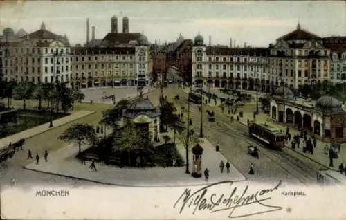 Ak München, Karlsplatz