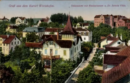 Ak Bad Wörishofen im Unterallgäu,  Dr. Scholz Villa