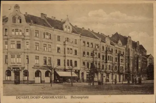 Ak Oberkassel Düsseldorf am Rhein, Belsenplatz