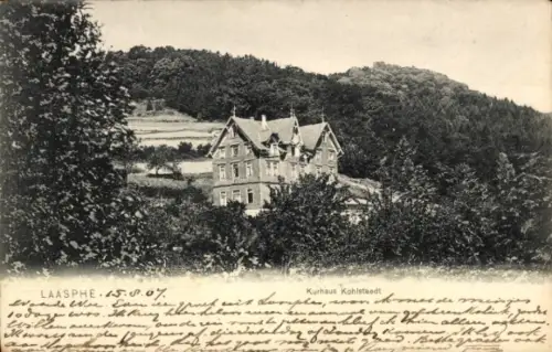 Ak Bad Laasphe in Westfalen, Kurhaus Kohlstaedt,  Waldlandschaft, 