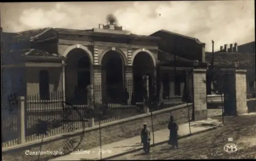 Ak Konstantinopel Istanbul Türkei,  Sublime - Porte