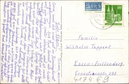 Ak Issum am Niederrhein, Rathaus