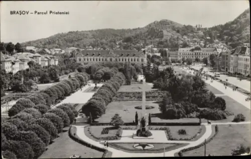 Ak Brașov Brassó Kronstadt Rumänien, Parcul Prieteniei
