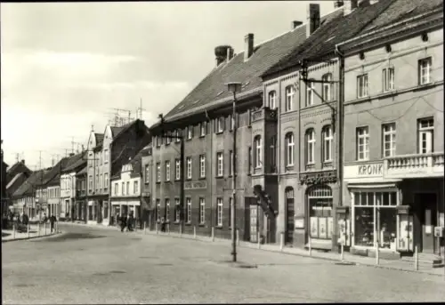 Ak Reuterstadt Stavenhagen in Mecklenburg, Am Markt