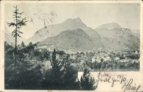 Ak Bad Reichenhall in Oberbayern, Totale